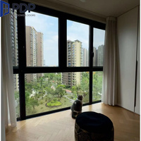 Soldadura sin costura estándar profesional China para ventanas correderas abatibles exteriores aleación de aluminio hoteles sótanos salas de estar