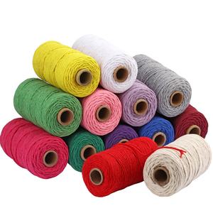Corda di Cotone per Macramè 3mm all'Ingrosso dalla Cina <span class=keywords><strong>Filato</strong></span> per Macramè - Product Image 1