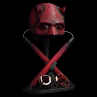 Casco Daredevil Personalizado de Calidad Cinematográfica, Hecho a Medida Según la Circunferencia de la Cabeza
