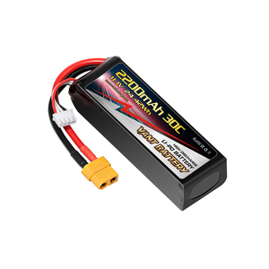 Vant/Xung/zeee/gensace/kypom/maxamps/nano-công nghệ LiPo pin <span class=keywords><strong>2200mAh</strong></span> <span class=keywords><strong>11.1V</strong></span> 3S 30C với XT60 cho đa cánh quạt RC bay không người lái - Product Image 2