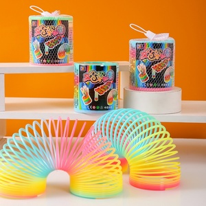 New Sale Original Giant Plastic Spring Toy for Kids Walking Rainbow Party Toy Classic Toys - Product Image 2