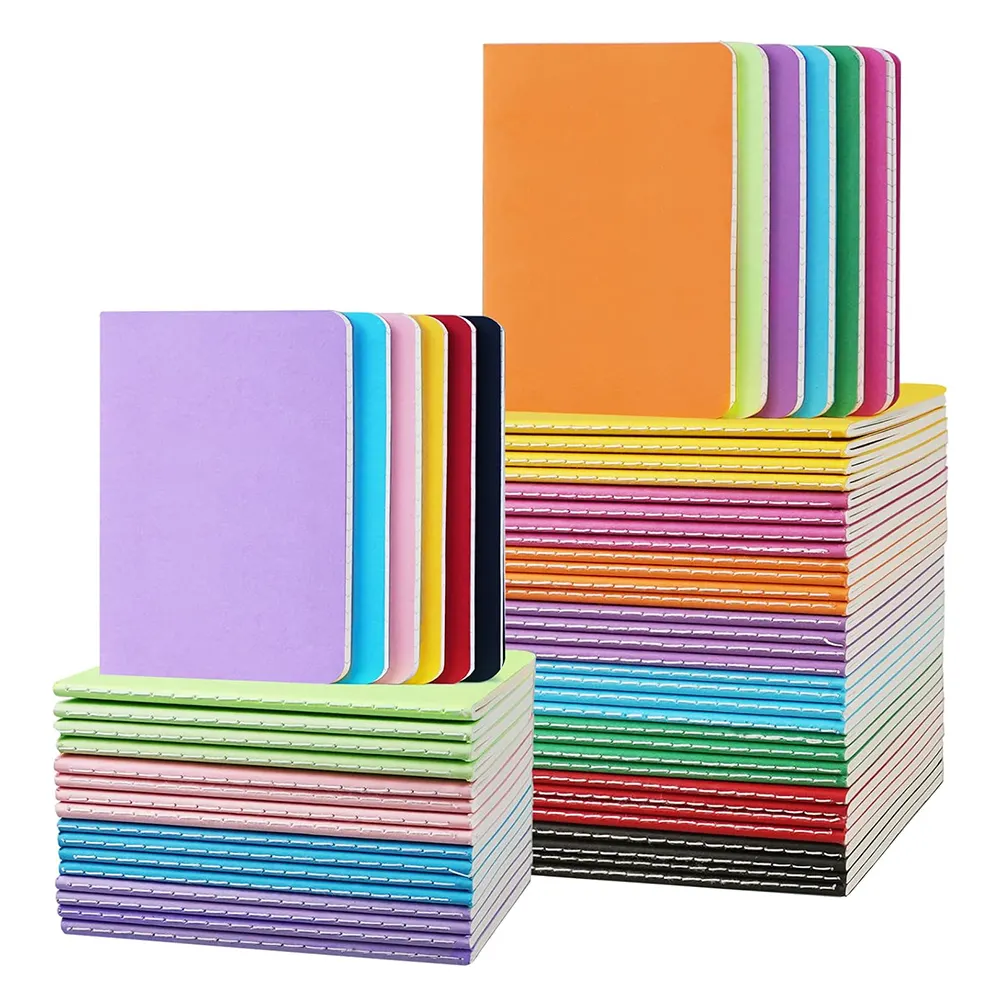 Wholesale Hardcover A5 Diary Notebook with Color Printed Cover School Learning Supplies School Notebooks