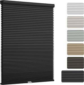 ستائر خلوية لاسلكية مخصصة، ستائر خلوية عازلة للضوء، ستائر خلوية لتعتيم الغرفة للنوافذ والمنزل وغرفة النوم - Product Image 1