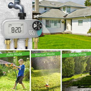 Manuel du fabricant Minuterie mécanique de l'eau Valves 4 zones Tuyau <span class=keywords><strong>d</strong></span>'irrigation pour <span class=keywords><strong>Gardena</strong></span> Garden Water Timer - Product Image 4