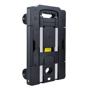 Opvouwbare En Draagbare Kar Hotel Keuken Luchthaven Vrachtvervoer Overdracht Opvouwbare Grote Chassis Handkar Flatfrom <span class=keywords><strong>Trolley</strong></span> - Product Image 2