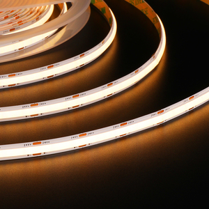 2025 Hot Bán DC 24V 7W dính lại 576d cuttable Trắng COB LED đèn thông minh Strip LED COB chiếu sáng Set 8 mét mật độ cao - Product Image 4