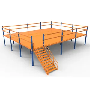 Factory Rack Metallic Multi Racks Mezzanine Floor Racking System