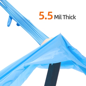 Перчатки Guantes для улучшенной местности, бытовые свободные мягкие высококачественные смешанные медицинские нитриловые одноразовые перчатки без пудры - Product Image 4