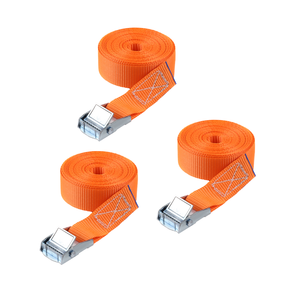 38mm 1.5インチ900kgカムバックルタイダウンストラップヘビーデューティポリエステル調整可能ラッシングベルト - Product Image 2