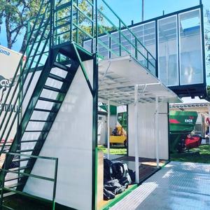 บ้านตู้เก็บของสไตล์มินิออฟฟิศ,สไตล์แฟชั่นหรูหราติดตั้งในบ้านคอนเทนเนอร์แบบสองห้องนอน - Product Image 2