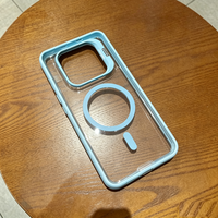 Étui de protection de luxe en métal plaqué avec support d'objectif et recharge sans fil pour Xiaomi Redmi NOTE 14 15