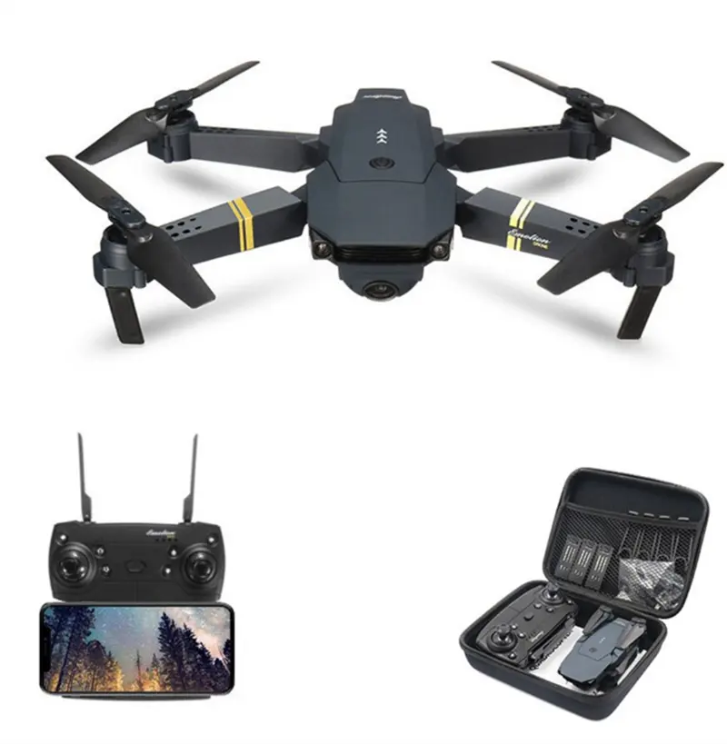 Drone E58 Aircraft 2022 Hot Mini Drones With 4K HD Camera WIFI FPV Quadcopter Foldable Control Kit Dron Portable ToyDrone