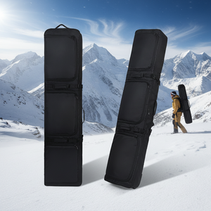 Men's <strong>Snowboard</strong> <strong>Backpack</strong> &amp; Equipment Bag with Wheels Checked-in Design Dry-Wet Separation for Air Travel - Product Image 1