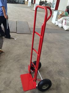 Carretilla Manual Resistente con <span class=keywords><strong>Ruedas</strong></span> de Goma, Diseño Plegable, Doble Asa, Capacidad de 330 Libras, OEM - Product Image 3
