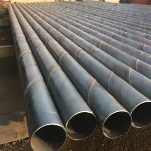 ASTM A36 API 5L X42 X52 X56 X60 Steel Pipe ERW SSAW Welded Spiral Carbon Steel Pipe Used For Gas And Oil Pipeline