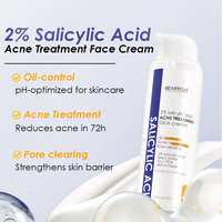 Crème Réductrice de Pores à l'Acide Salicylique Élimine les Points Noirs Lisse la Peau Resserre le Visage Élimine les Grands Pores Produit de Soin Coréen