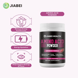 אבקת חומצות אמינו תוסף תזונה ספורטיבית בהתאמה אישית של מפעל ג'יאביי, OEM/ODM, לתמיכה באנרגיה ומיקוד במבוגרים - Product Image 1