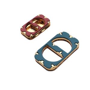 Accesorios Botón magnético Cara de bloqueo cuadrada pequeña Cara de bloqueo cuadrada grande Material de aleación de zinc en stock directo del fabricante - Product Image 3