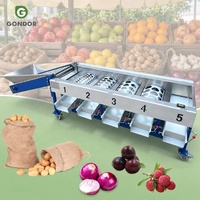 Kwaliteits sorteermachine voor citrusvruchten, kleine formaten, perzik, zoete aardappel, tomaten, walnoten en mangosteen.