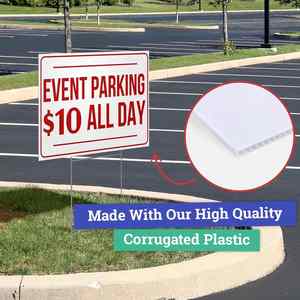 Weather Resistant High Definition <b>Customized</b>-Yard-Signs-18x24-with-H for Fan Gathering Spot & Soccer Night Match - Product Image 3