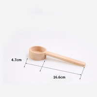 Cuillère doseuse en bois de qualité alimentaire pour café, matcha, assaisonnements et grains de café