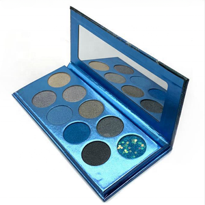 อายแชโดว์แบบแมทท์กันน้ำได้ตามต้องการพาเลทกระดาษสีฟ้ากระดาษแข็ง9เฉดสี - Product Image 4