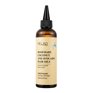 Productos Capilares, Aceite de Coco, Romero y Aguacate, Tratamiento Anticaída del Cabello, Fortalece las Raíces, Efecto Engrosador, Aceite para el Crecimiento del Cabello - Product Image 1
