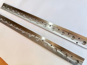 <span class=keywords><strong>Lame</strong></span> de couteau à coupe transversale industrielle pour la fabrication de sacs et la découpe du papier |   Couteau de coupe mécanique en acier inoxydable HSS / D2 |   Dekeer - Product Image 6
