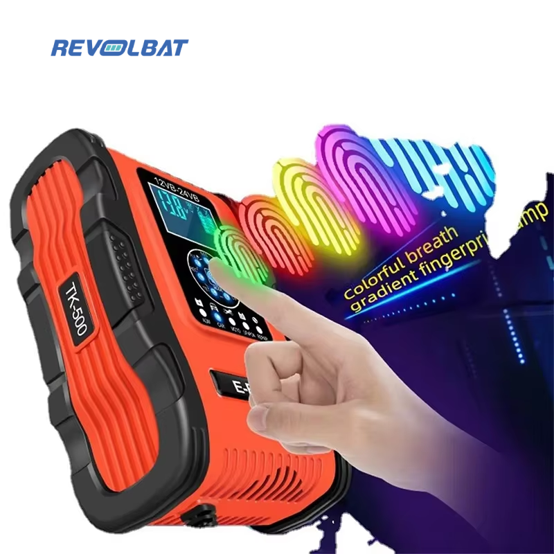 Revolbat TK-500 12V/12A 24V/6A自動車用スマート充電器全自動リン酸 