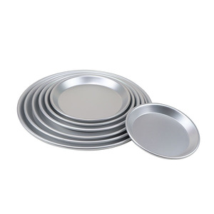 Pizza Pan Anodized Aluminum Alloy Round Non Stick Commercial Baking Tray Thickened For Pizza Cake - Product Image 3