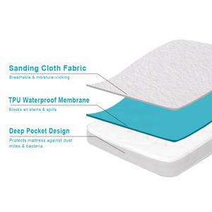 High Quality Custom <strong>Cot</strong> Size Baby <strong>Mattress</strong> <strong>Protector</strong> <strong>Waterproof</strong> <strong>Mattress</strong> Cover Fitted Sheet Style <strong>Bed</strong> <strong>Protector</strong> - Product Image 3