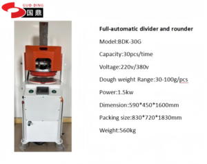Diviseuse de pâte automatique pour baguettes et pains ronds, machine à façonner la pâte pour produits céréaliers, équipement de boulangerie - Product Image 5