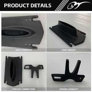 Base de Adaptador Personalizada de Fábrica OEM, Base de Mástil Ajustable de Aleación de Aluminio CNC y PVC para Accesorios de Hydrofoil, Surf y Deportes Acuáticos - Product Image 4
