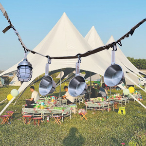 Longe multifonctionnelle d'auvent extérieur de logo personnalisé vêtements de camping séchant toute ceinture ceinture de stockage corde suspendue - Product Image 3