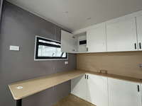 Conteneur préfabriqué contemporain à structure en acier – Maison, villa, appartement, hôtel, boutique – Design moderne, minimaliste, écologique et durable