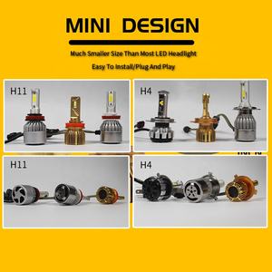 Lámpara LED Canbus R8 H4 H7 para Faros Delanteros de Coche, 20000LM, 4300K, 6000K, 8000K, Lámpara <span class=keywords><strong>H1</strong></span> 9005 HB3 9006 HB4 H8 H9 H11, Bombillas para Faros Antiniebla - Product Image 4