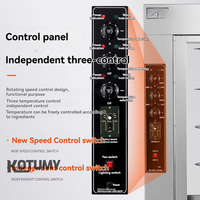 Nouveau four vertical pour canard rôti, four commercial entièrement électrique pour poulet rôti, machine rotative pour barbecue de bœuf et de poulet