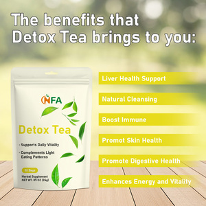 Thé détoxifiant à succès pour la santé du foie et la purification naturelle, tisane amincissante naturelle - Product Image 2
