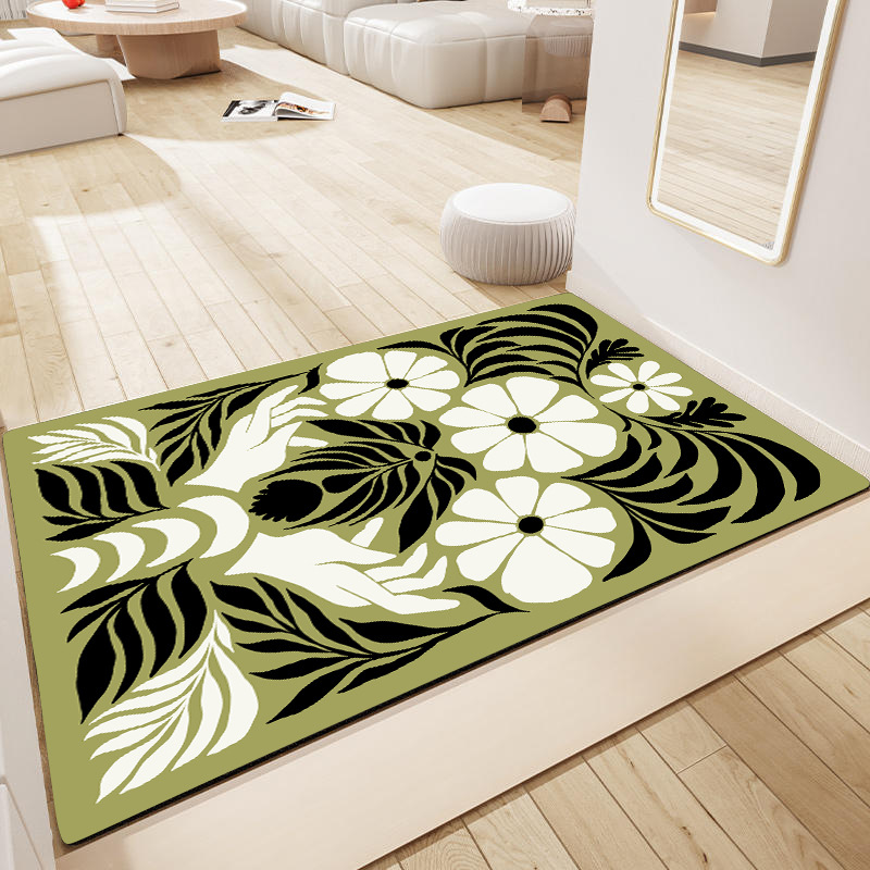 Entrelacement de feuilles et de tendrils