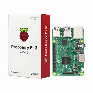 Raspberry pi 3 modelo b + raspberry 3, placa b 1.4ghz 64-bit quad-core arm Cortex-A53 cpu com wifi bt