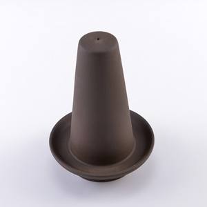 Oranje Keramiek Schuilplaats Plecos Paaien Grot <span class=keywords><strong>Aquarium</strong></span> Vissen Betta Tank Rots Decoratie - Product Image 1