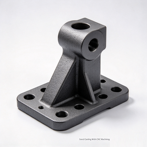 Composants de précision moulés au sable sur mesure, fournis par l'usine, en fonte ductile avec usinage CNC - Product Image 1