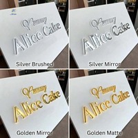 Letrero Luminoso 3D con Retroiluminación para Exteriores, Logotipo de Empresa, Letrero LED Personalizado para Publicidad, Señalización Acrílica
