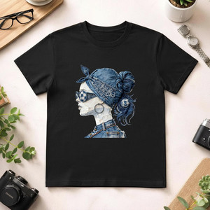 T-Shirt Unisex 210GSM 100% Cotone, Casual, Traspirante, Resistente, con Stampa DTF, Maglietta da Uomo - Product Image 1