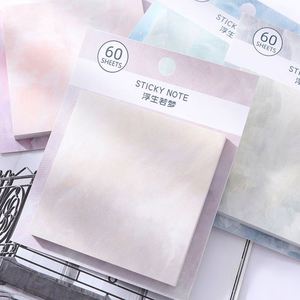 Printed Custom <b>Sticky</b> <b>Note</b> Colorful Cute Star Sky Design Self Adhesive Paper <b>Note</b> - Product Image 4