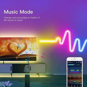 12V <span class=keywords><strong>Multicolor</strong></span> Flexible RGBIC direccionable RGB <span class=keywords><strong>LED</strong></span> cuerda de neón corte silicona pura Flex <span class=keywords><strong>tira</strong></span> de luz suave 24V <span class=keywords><strong>Tira</strong></span> De Luz <span class=keywords><strong>Led</strong></span> neón - Product Image 5