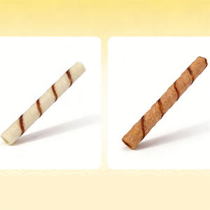 Modelo de galleta a rayas realista de 10 cm, de plástico ecológico, 3D, adorable, para fotografía de alimentos, exhibición de postres, manualidades DIY, cocina - Product Image 6