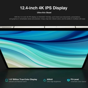 T30อย่างรวดเร็วจริงแท็บเล็ต12.4 "4K จอแสดงผล20GB(8 + 12)+ 512GB Android 14 50MP กล้องคู่10800mAh - Product Image 4