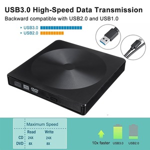 Mới USB 3.0 Loại C bên ngoài CD <span class=keywords><strong>DVD</strong></span> ổ đĩa CD Burner Ổ Đĩa Ghi bên ngoài <span class=keywords><strong>DVD</strong></span> <span class=keywords><strong>RW</strong></span> Máy nghe nhạc nhà văn đọc ổ đĩa quang - Product Image 4