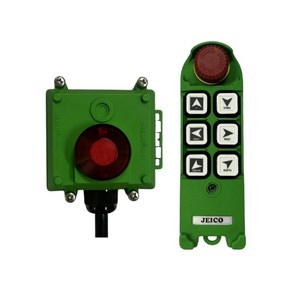 Control Remoto Industrial por Radio para Grúa, Polipasto y Cabrestante, Velocidad Única, 100-240 VCA, JEICO JREMO 6K G, Sensores Fabricados en Corea - Product Image 1